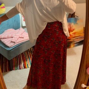 Lula Roe maxi skirt